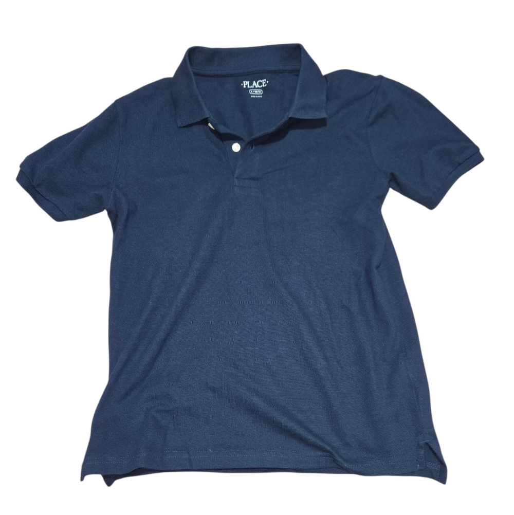 Dark Blue Polo‎ Shirt